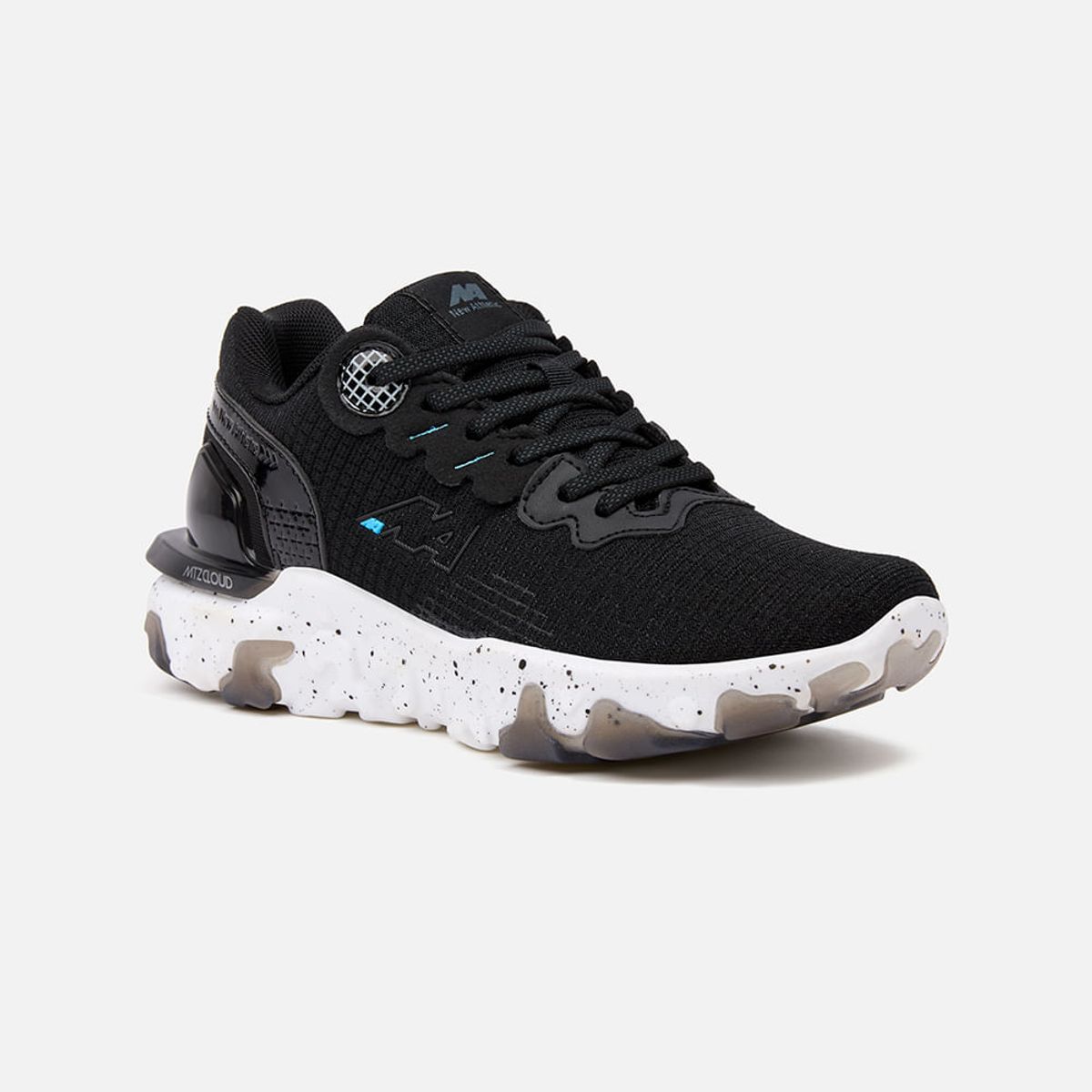 NEW ATHLETIC - Zapatillas New Athletic Lifestyle Mtzcloud67 Negro Con Blanco Mujer