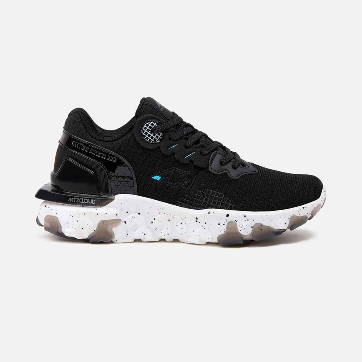 NEW ATHLETIC - Zapatillas New Athletic Lifestyle Mtzcloud67 Negro Con Blanco Mujer