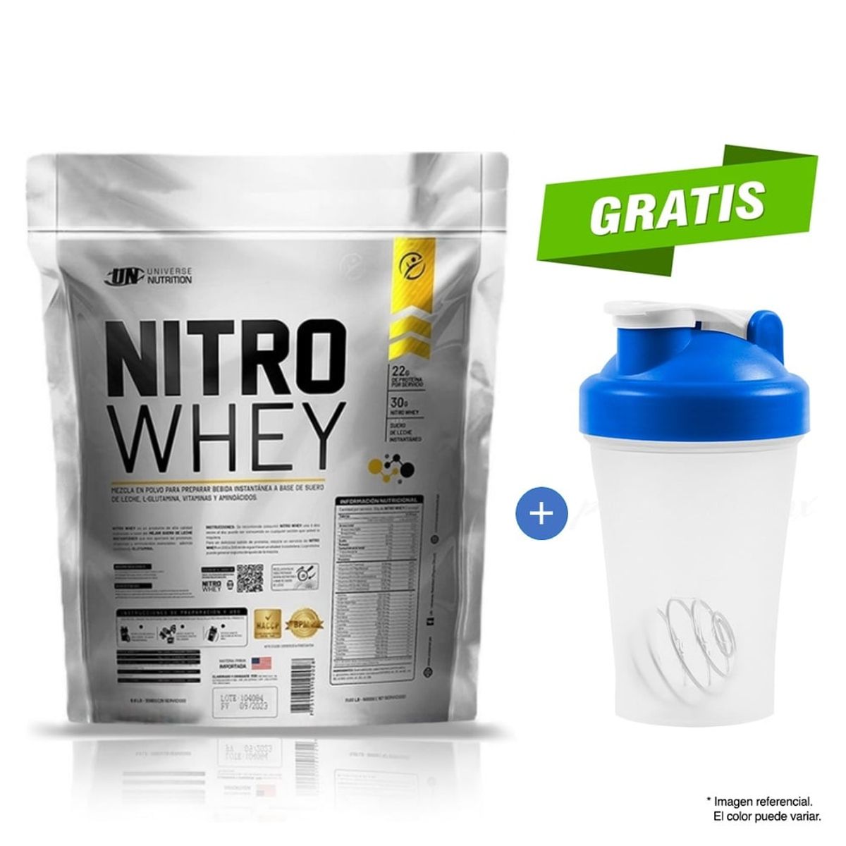 UNIVERSE NUTRITION - PROTEÍNA NITRO WHEY 5KG UNIVERSE NUTRITION VAINILLA