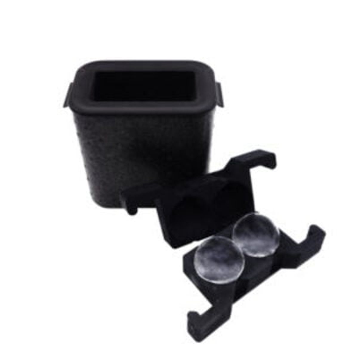 GENERICO - Molde Hielo Cristalino  Esfera 5.8cm x2und