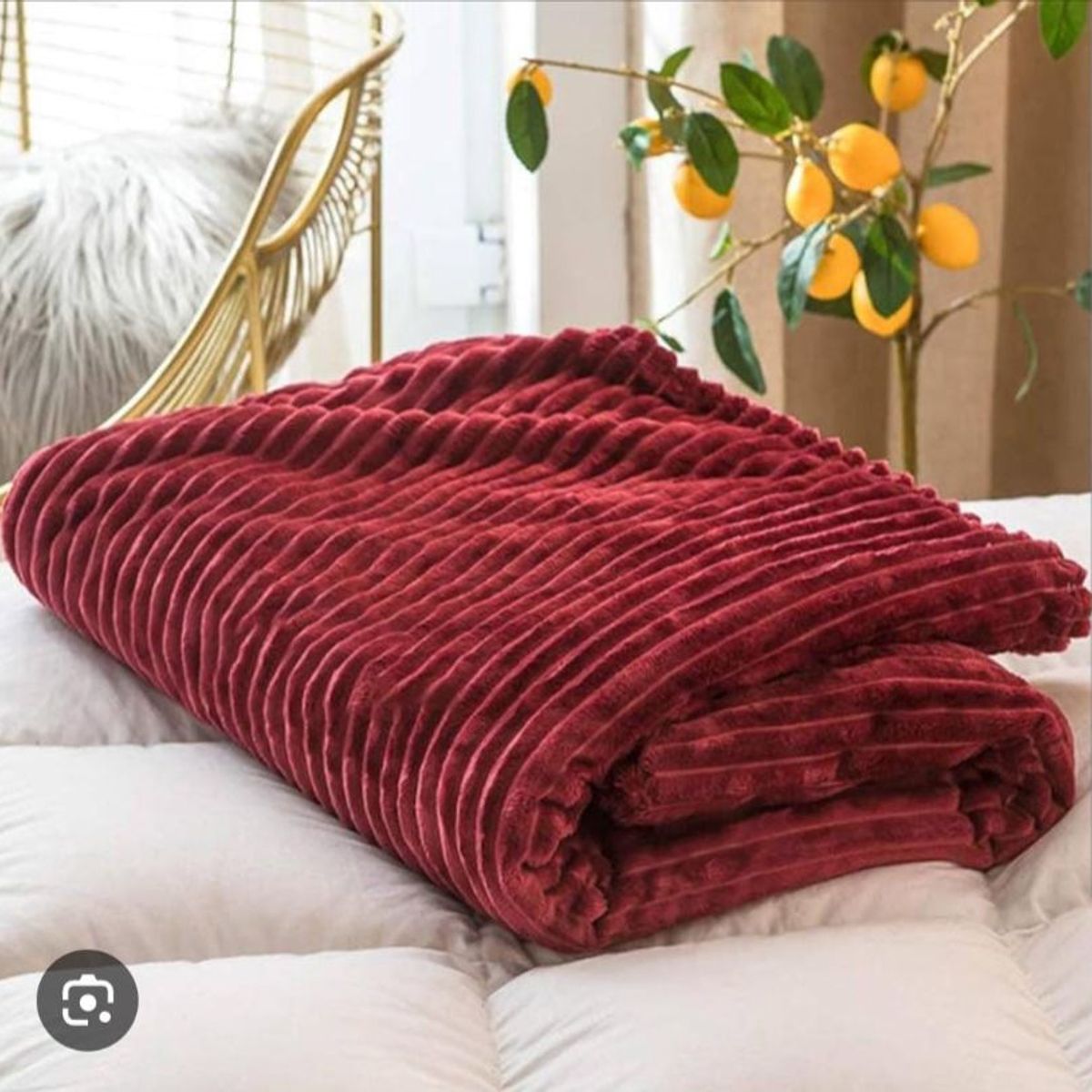 GENERICO - MANTA ACANALADA PIEL DE ANGEL