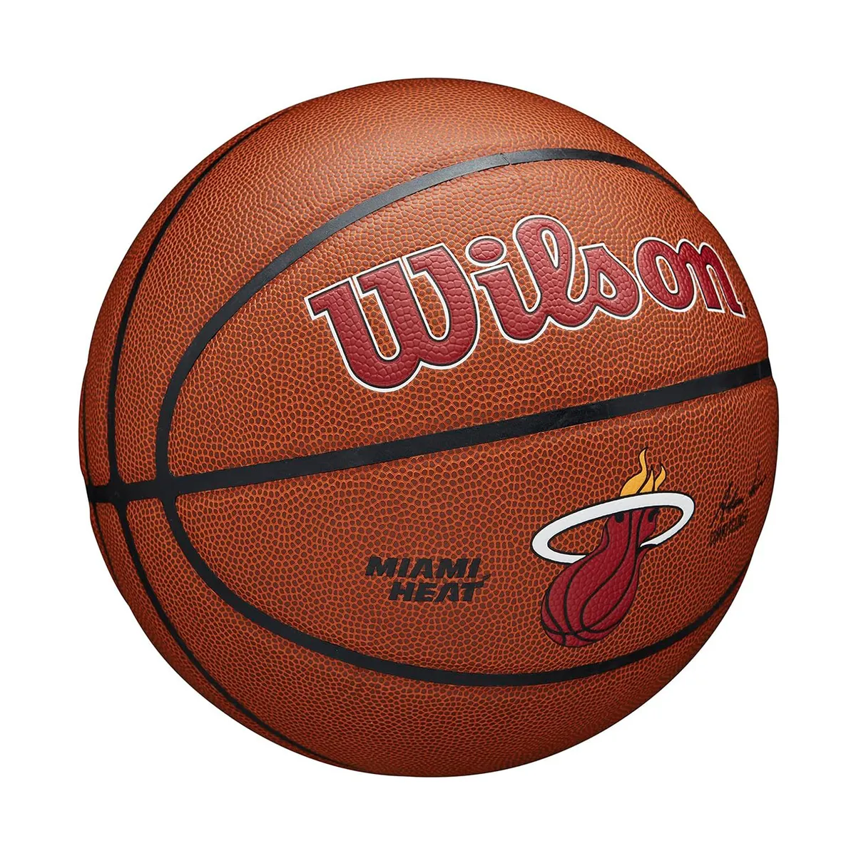 WILSON - PELOTA DE BASKET WILSON NBA TEAM ALLIANCE MIAMI HEAT TALLA 7