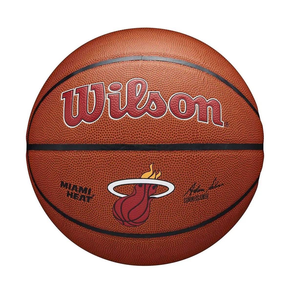 WILSON - PELOTA DE BASKET WILSON NBA TEAM ALLIANCE MIAMI HEAT TALLA 7