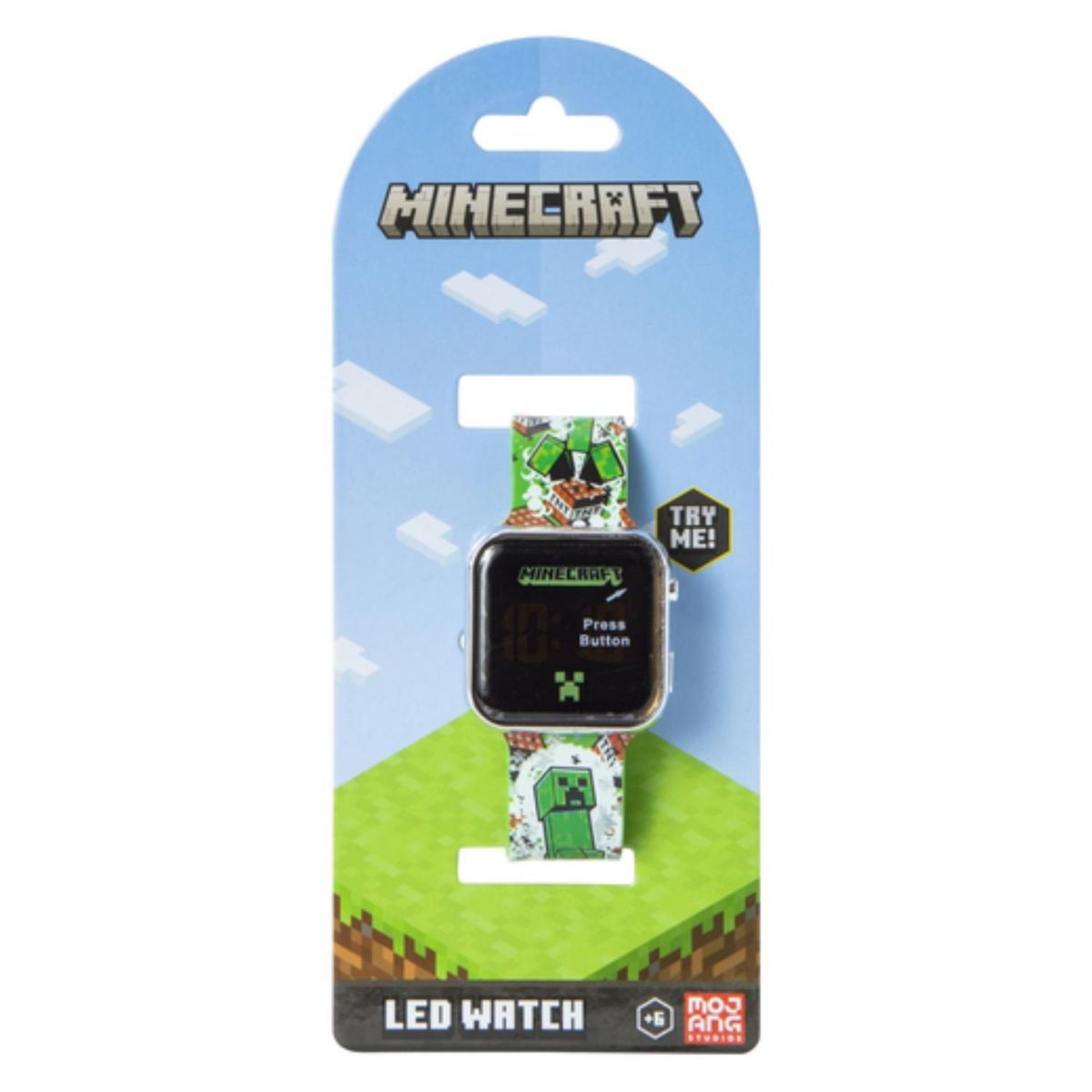 MINECRAFT - Reloj LED para niños Minecraft