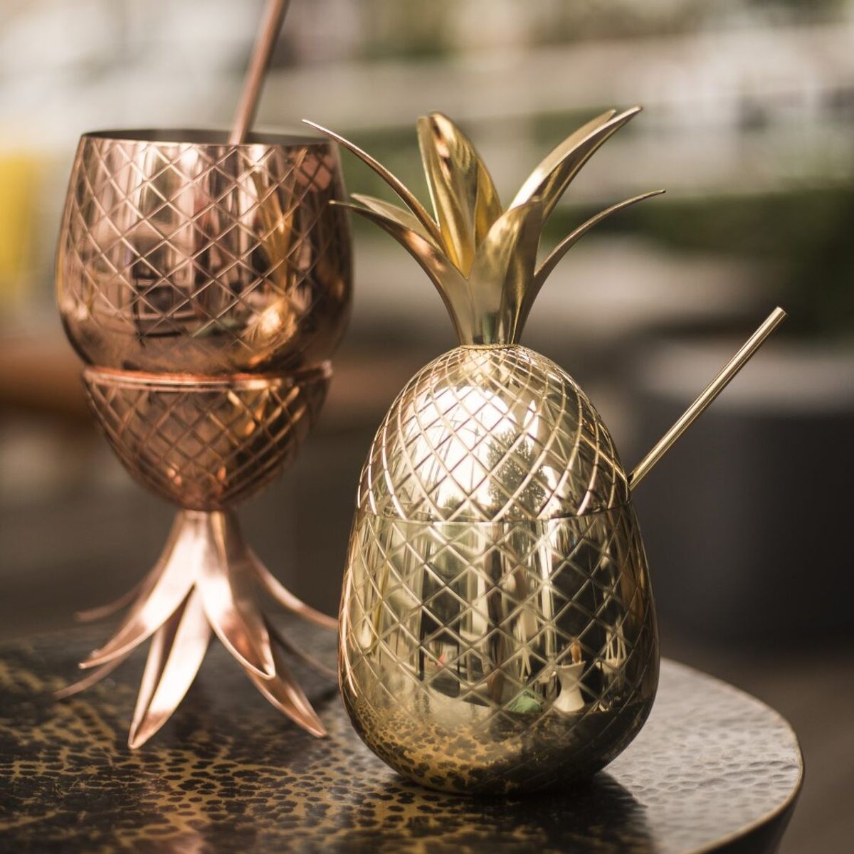 GENERICO - Vaso Piña Cobre  Tumbler 900ml