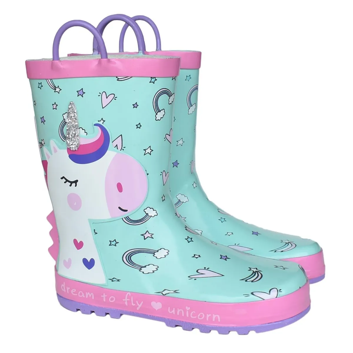GENERICO - BOTAS DE LLUVIA DREAM UNICORN