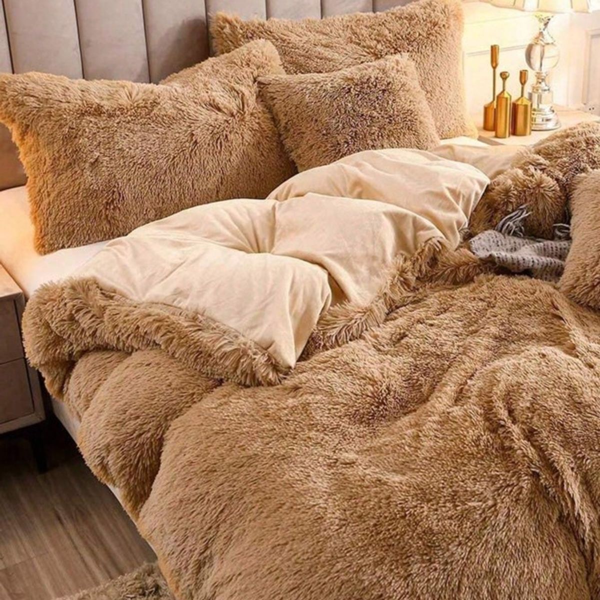 GENERICO - EDREDON  AFELPADO 3 piezas