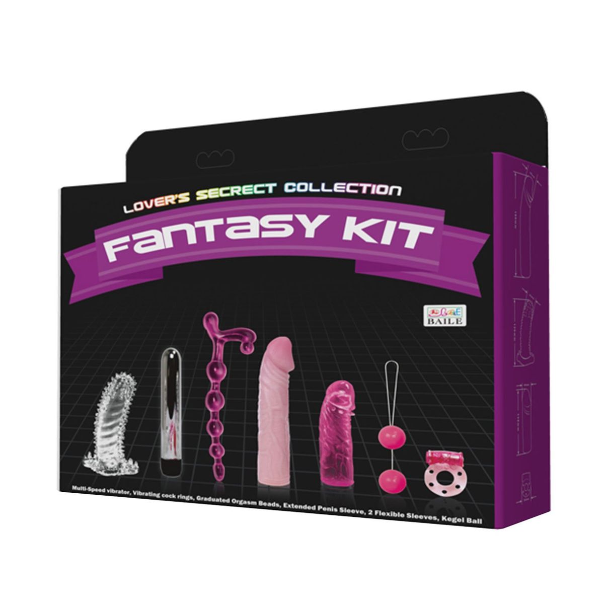 BAILE - Kit Fantasy Lover Secret Collection Baile