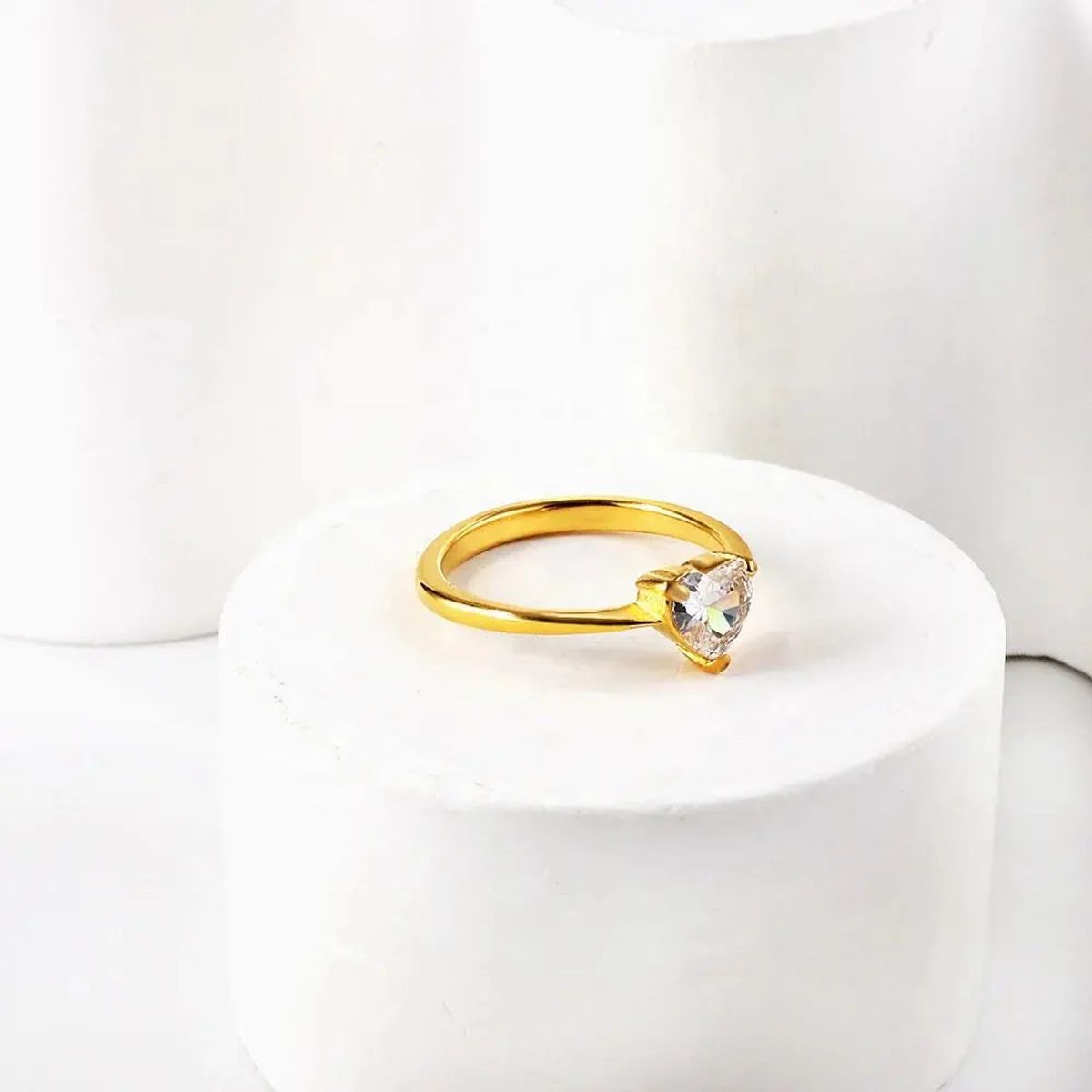 GENERICO - Anillo Promesa Romance Waterproof