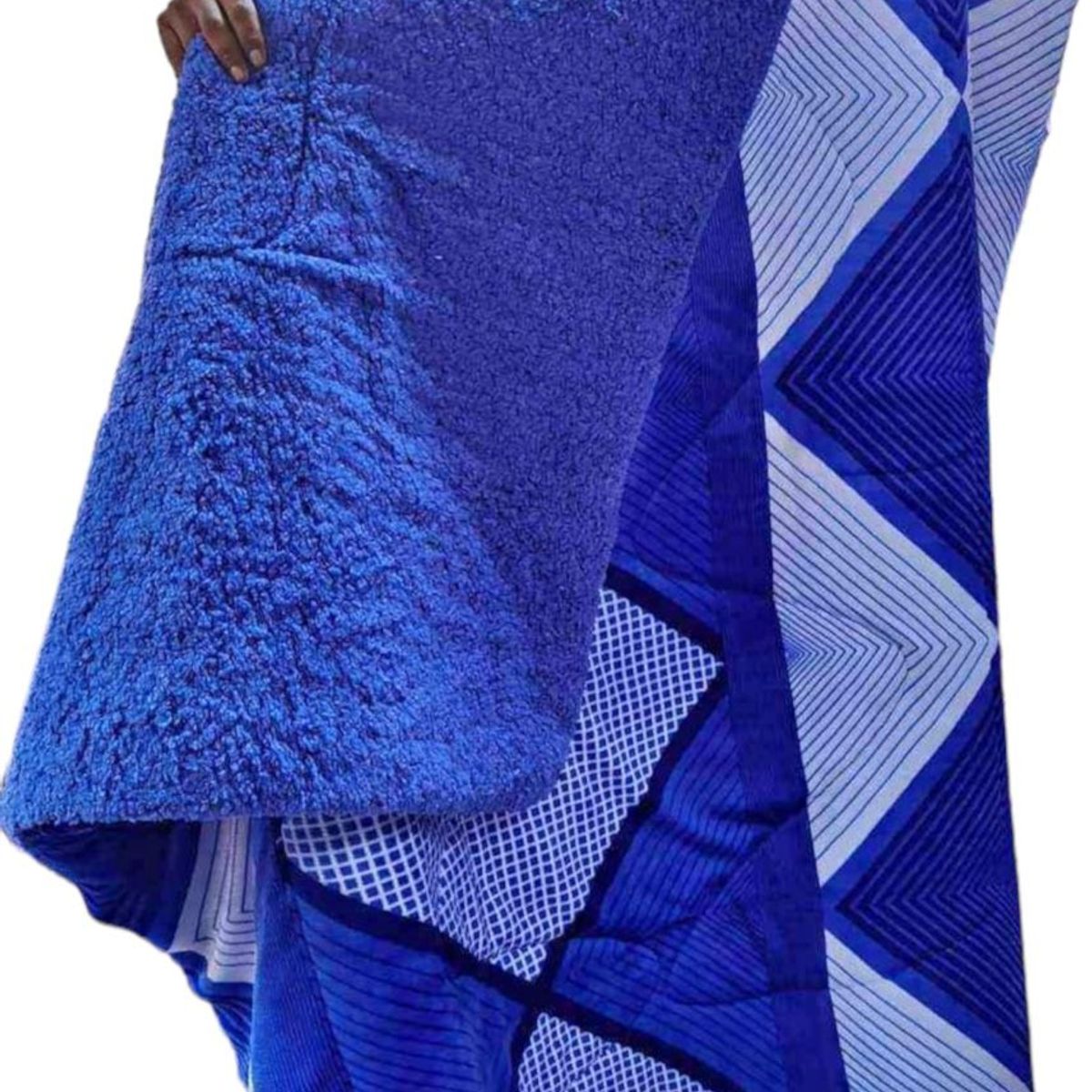 GENERICO - EDREDON  PIEL DURAZNO Y CARNERO DISEÑOS