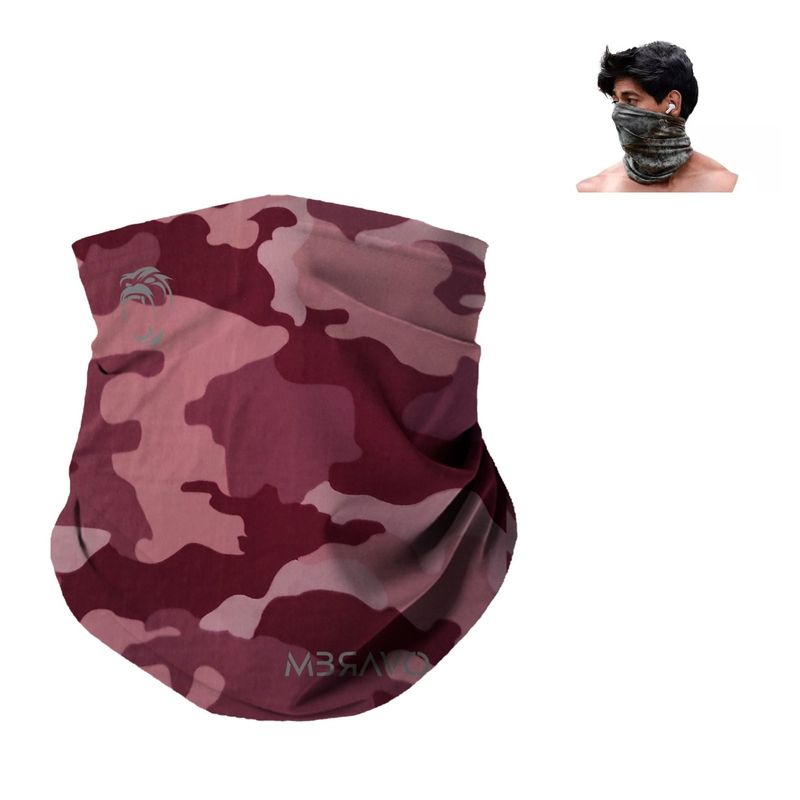 GENERICO - CUELLERA BANDANA TUBULAR DEPORTIVA ANTIALERGICA ROSE