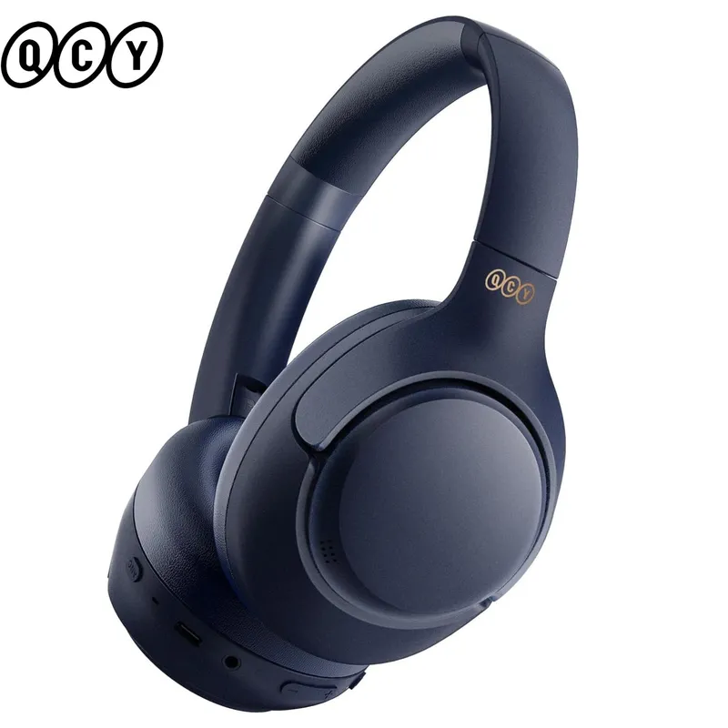 QCY - Audífono Inalámbrico QCY H3 Anc Bluetooth azul Hi-res 60h