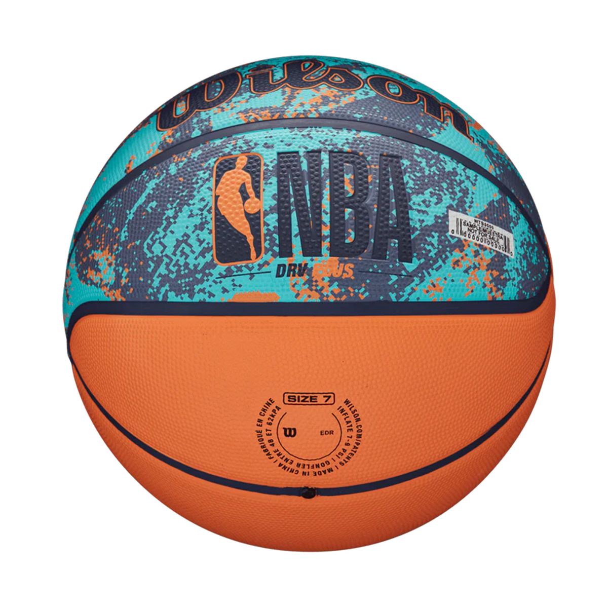 WILSON - PELOTA DE BASKET WILSON NBA DRV PLUS VIBE GOMA TALLA 7