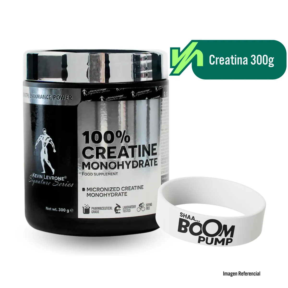 KEVIN LEVRONE - 100 % CREATINE  MONOHYDRATE  KEVIN LEVRONE  300G