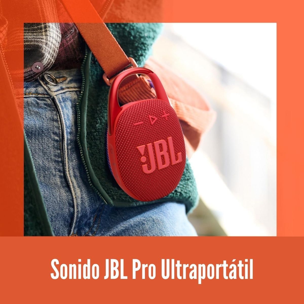 JBL - JBL - Parlante Clip 5 Bluetooth IP67 Waterproof - Red