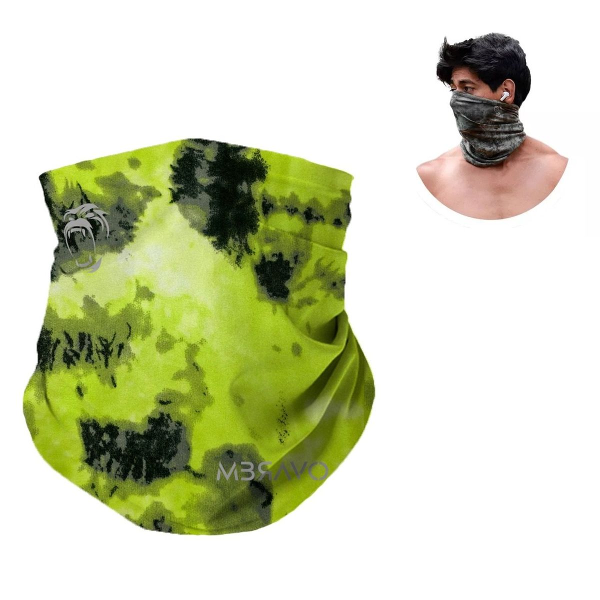 GENERICO - CUELLERA BANDANA TUBULAR DEPORTIVA ANTIALERGICA ENERGY