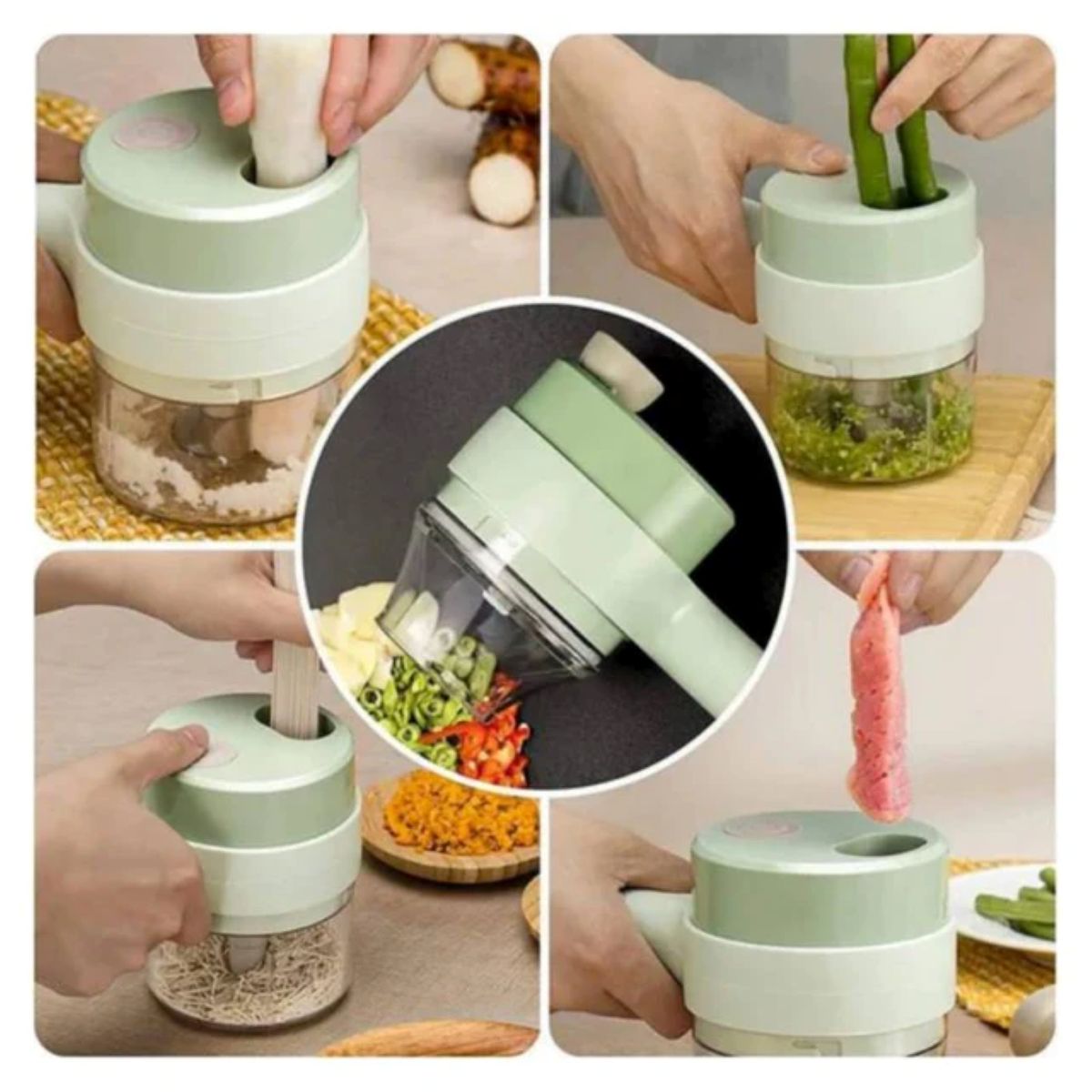 GENERICO - PICATODO ELECTRICO PORTATIL DE VERDURAS