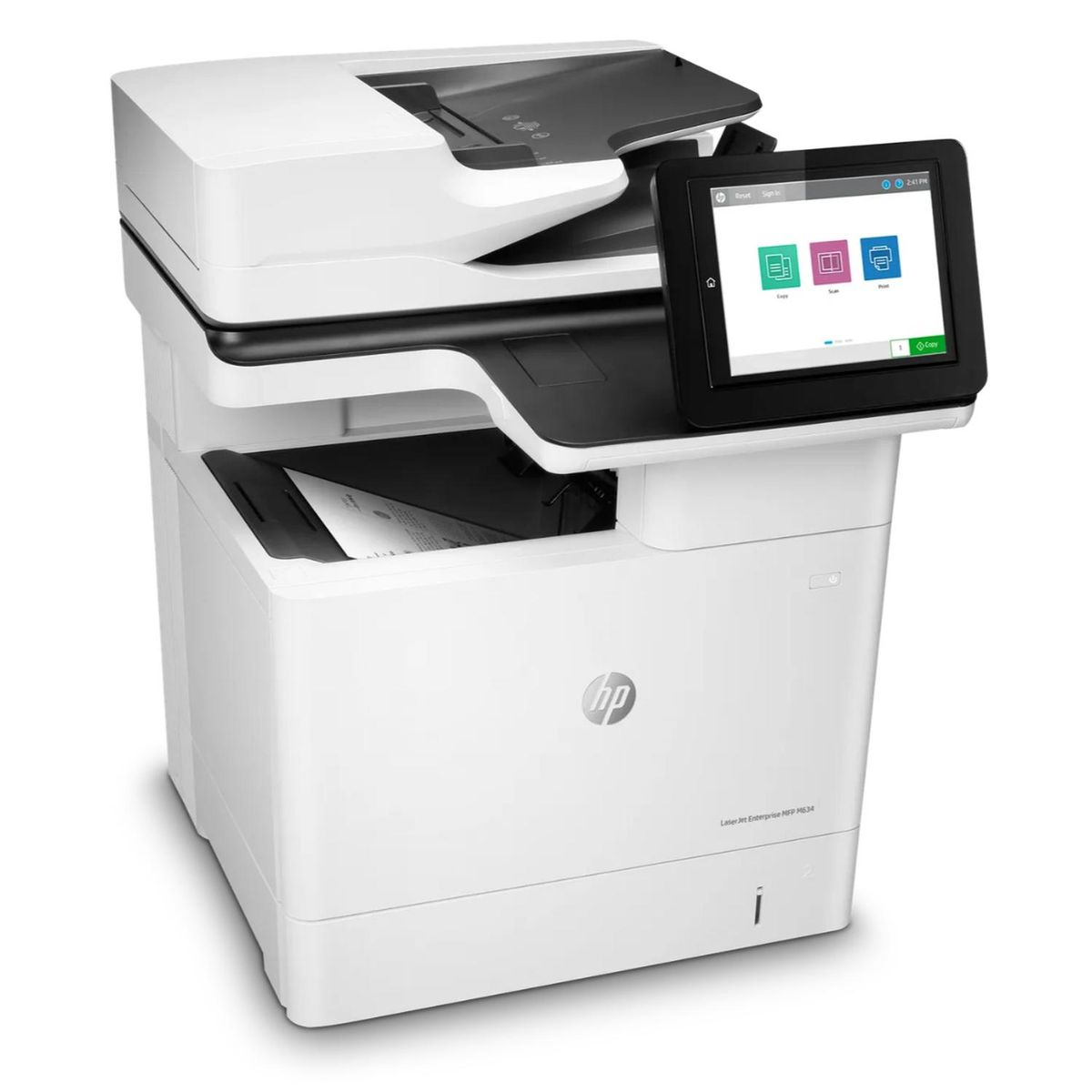 HP - Impresora multifuncional HP LaserJet Enterprise MFP M634dn