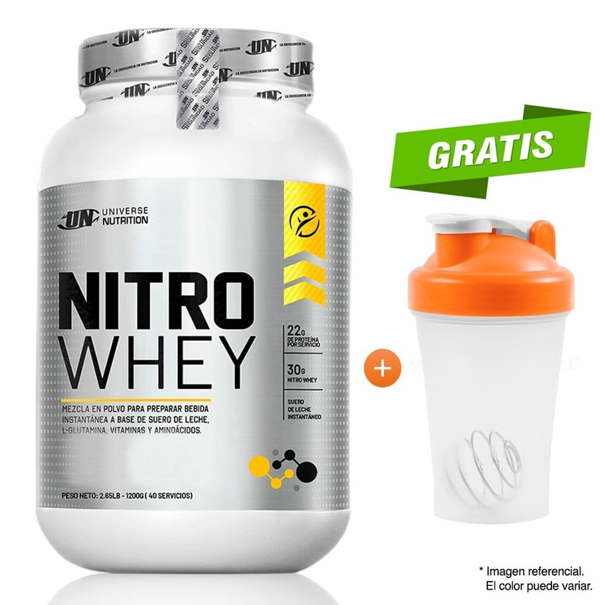 UNIVERSE NUTRITION - PROTEÍNA NITRO WHEY 1.1 KG UNIVERSE NUTRITION CHOCOLATE