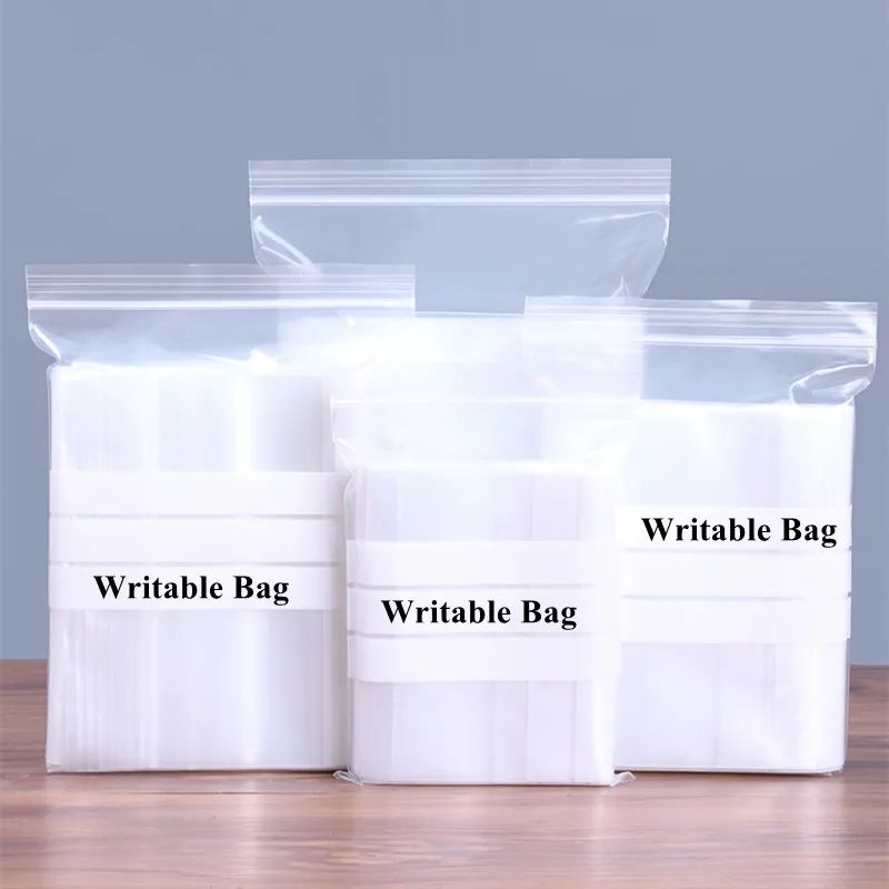 GENERICO - Bolsa de cierre hermético resistente 4cm x 6cm 100 und