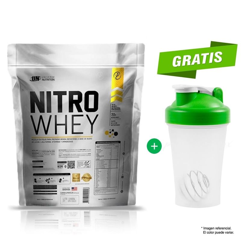 UNIVERSE NUTRITION - Proteína Universe Nutrition Nitro Whey 5 Kg Vainilla