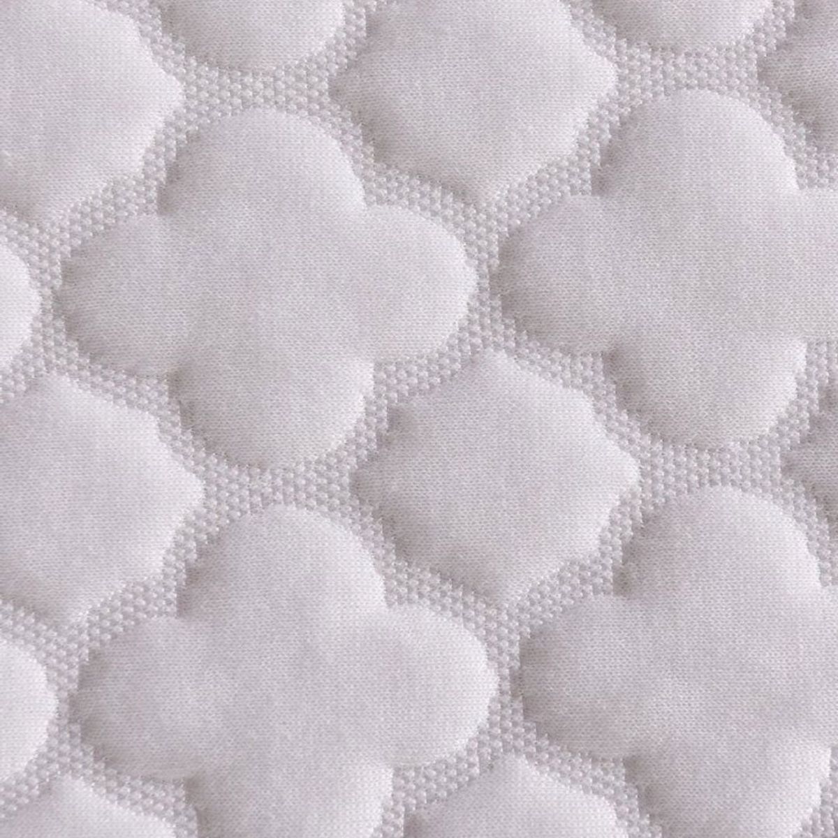 GENERICO - Protector de Colchón Premium Queen Blanco- Antifluido y Anti ácaros