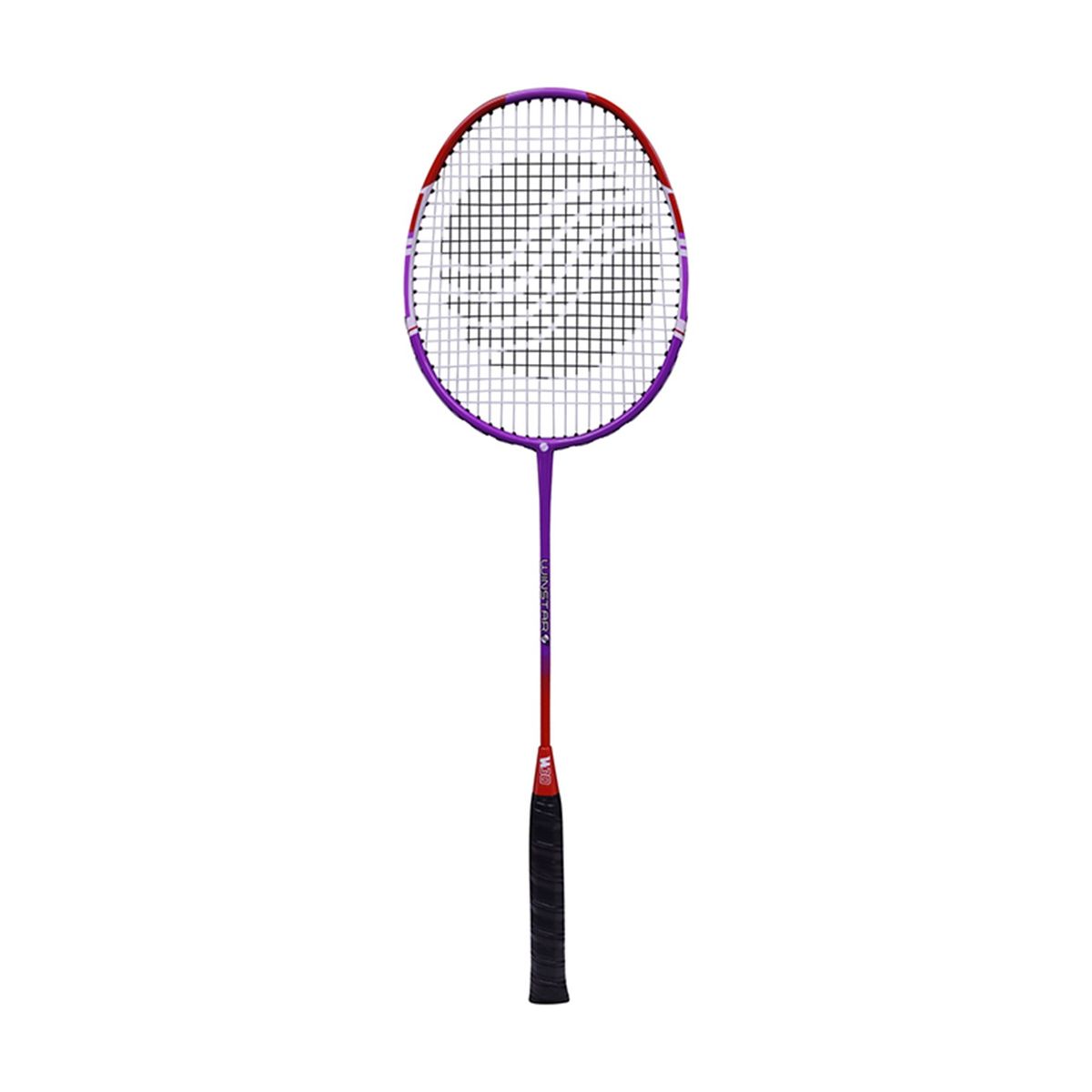 WINSTAR - RAQUETA BÁDMINTON ALUMINIO PREMIUM 2PCS W30 ROJO MORADO