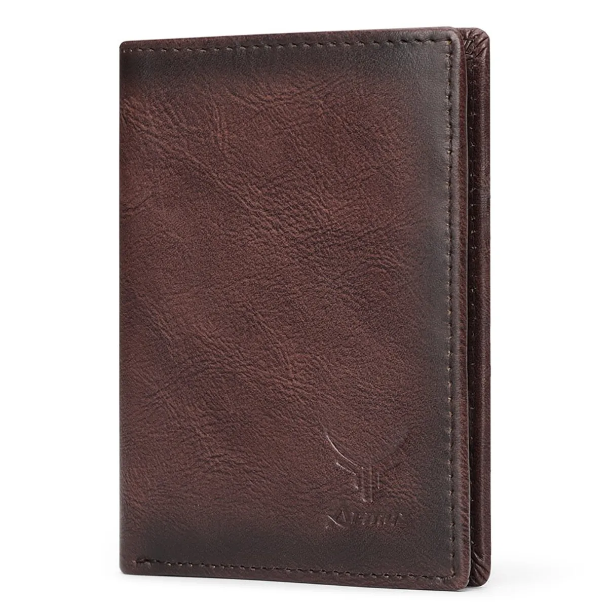 ARMUZ - Billetera de Cuero Vacuno con RFID AR14 Diseño Minimalista con RFID