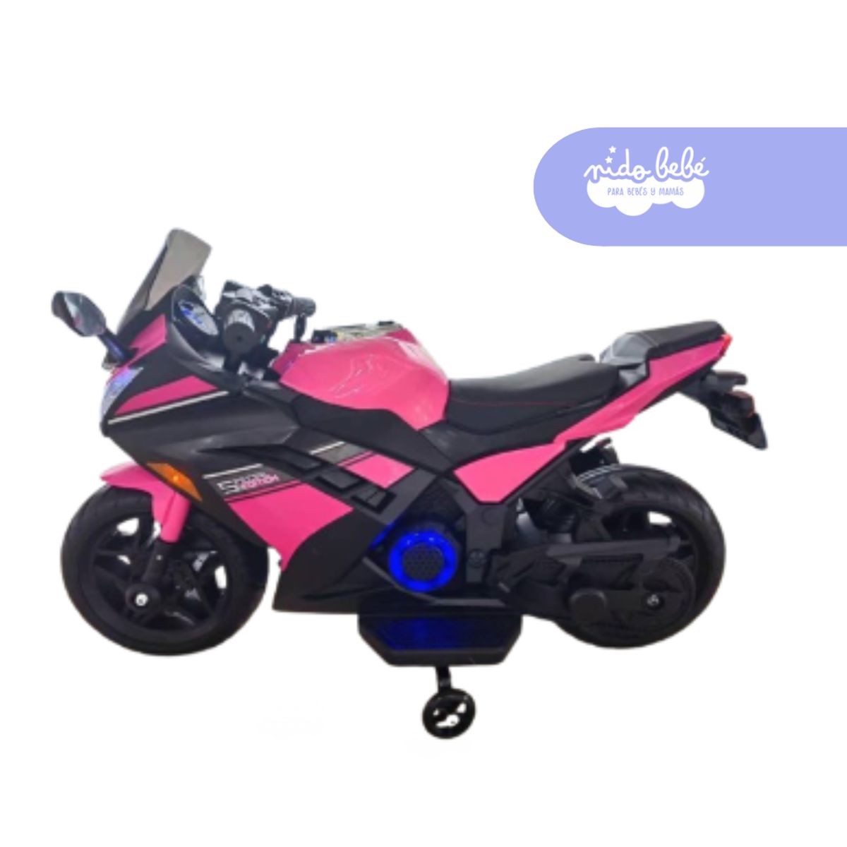 GENERICO - MOTO NINJA ROSA NEGRO