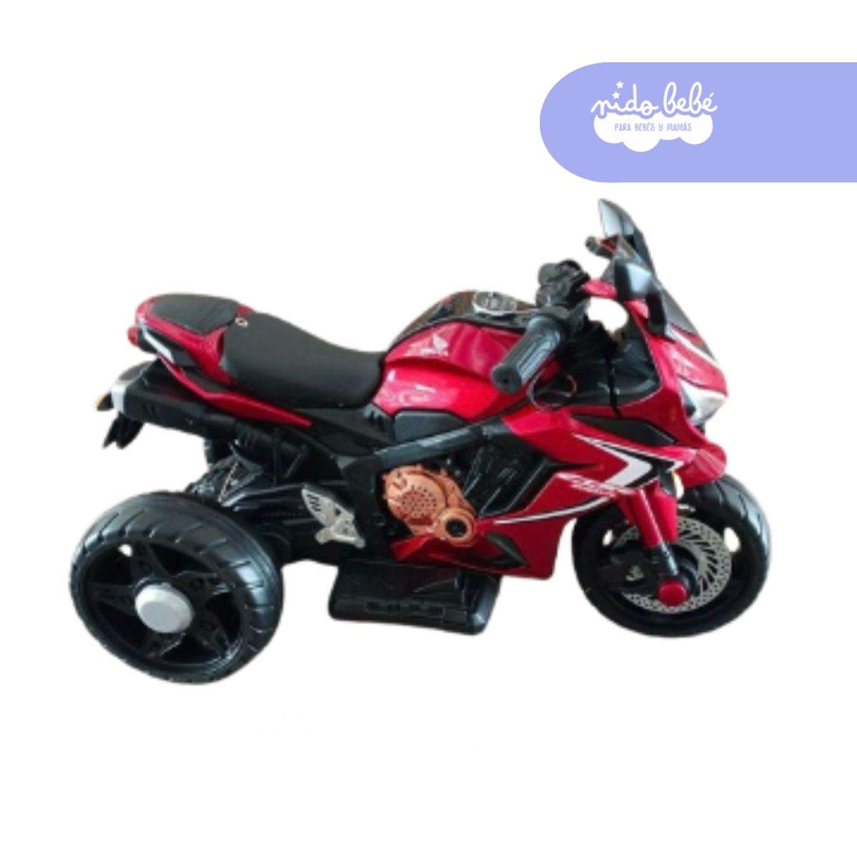 GENERICO - TRIMOTO A BATERIA PEQUEÑA CON  CONTROL ROJO