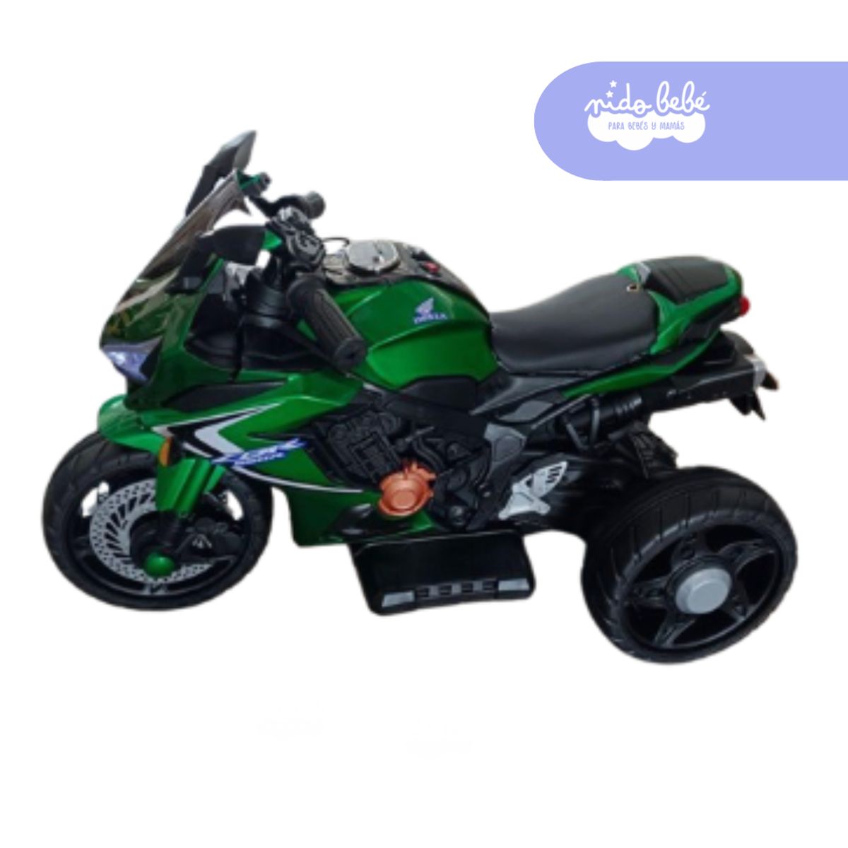 GENERICO - TRIMOTO A BATERIA PEQUEÑA CON  CONTROL VERDE