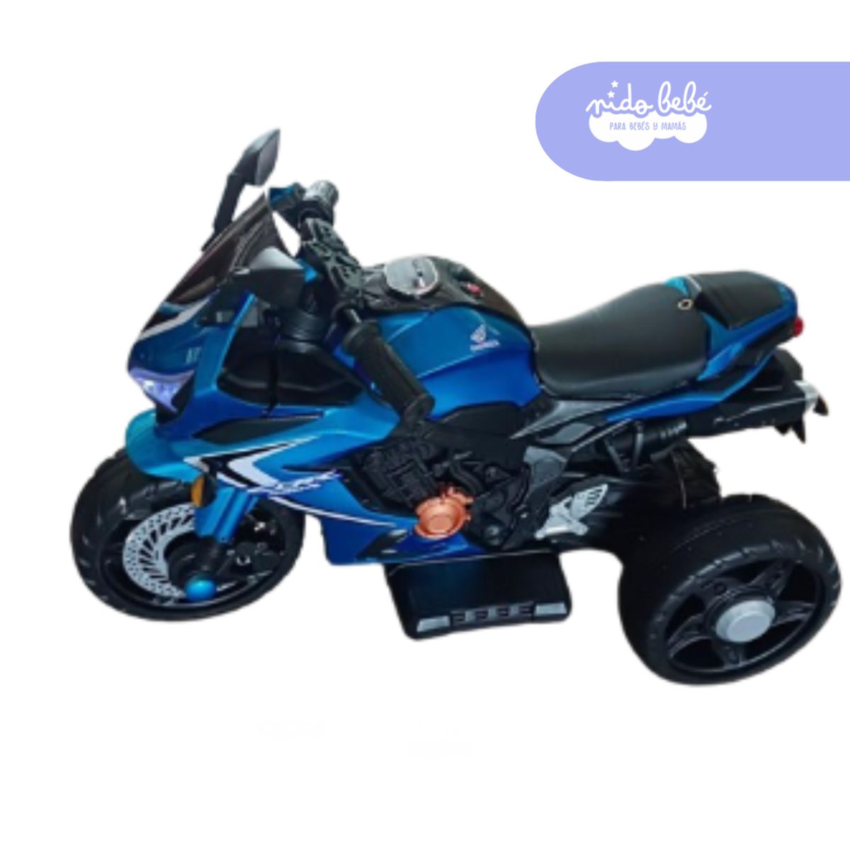 GENERICO - TRIMOTO A BATERIA PEQUEÑA CON  CONTROL AZUL