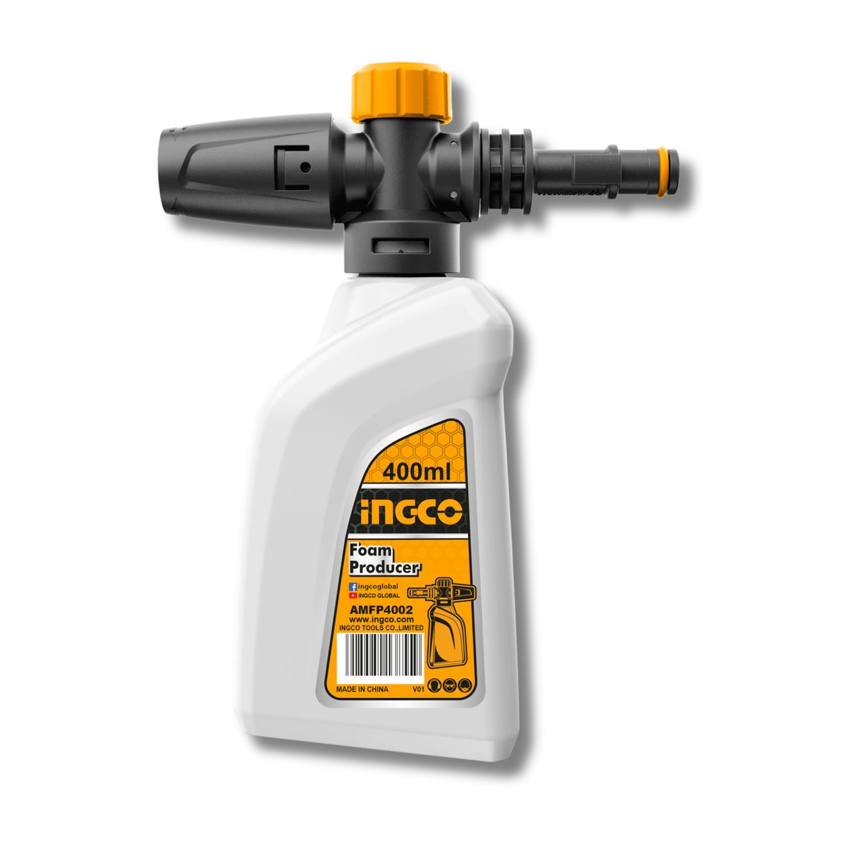 INGCO TOOLS - Shampunera dispensador de jabon liquido 400ml para hidrolavadora Ingco