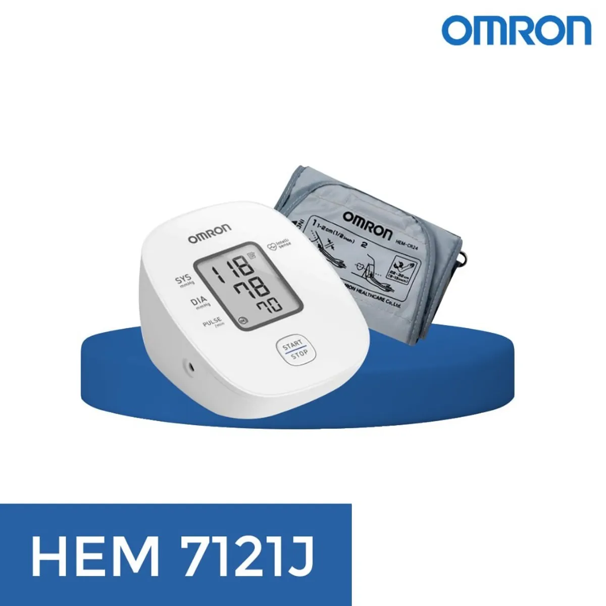 OMRON - TENSIOMETRO OMRON HEM 7121J - COMPATIBILIDAD CON APP OMRON
