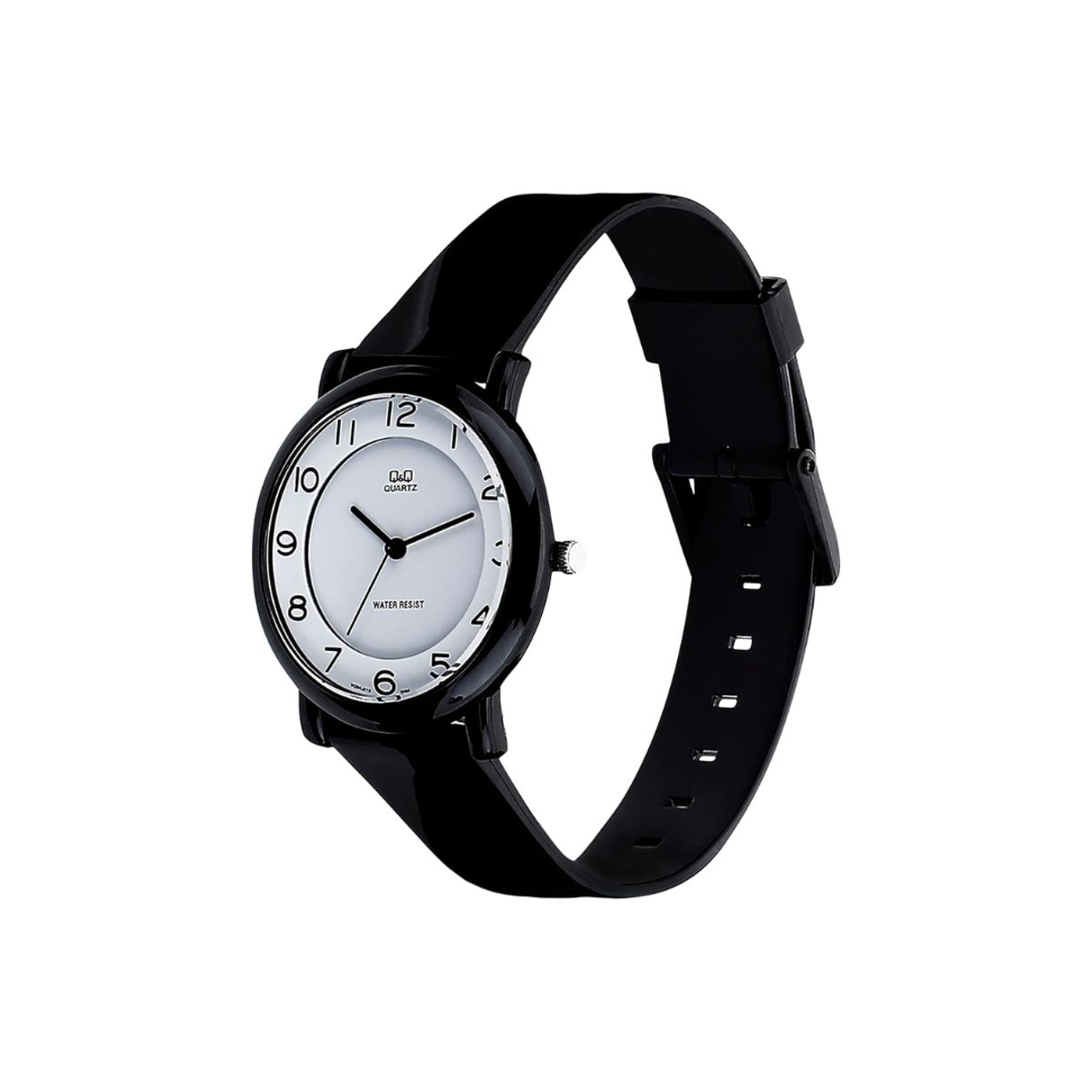 QYQ - Reloj Q&Q Acuático Negro fondo blanco
