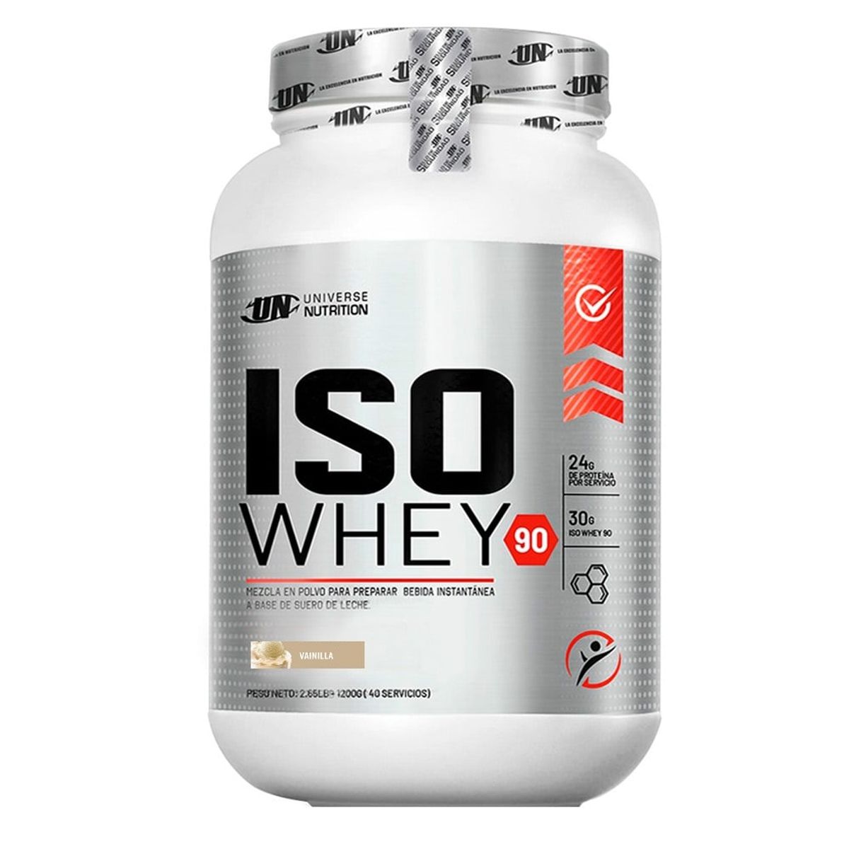 UNIVERSE NUTRITION - Proteína Universe Nutrition Iso Whey 90 1.1 Kg Vainilla + shaker