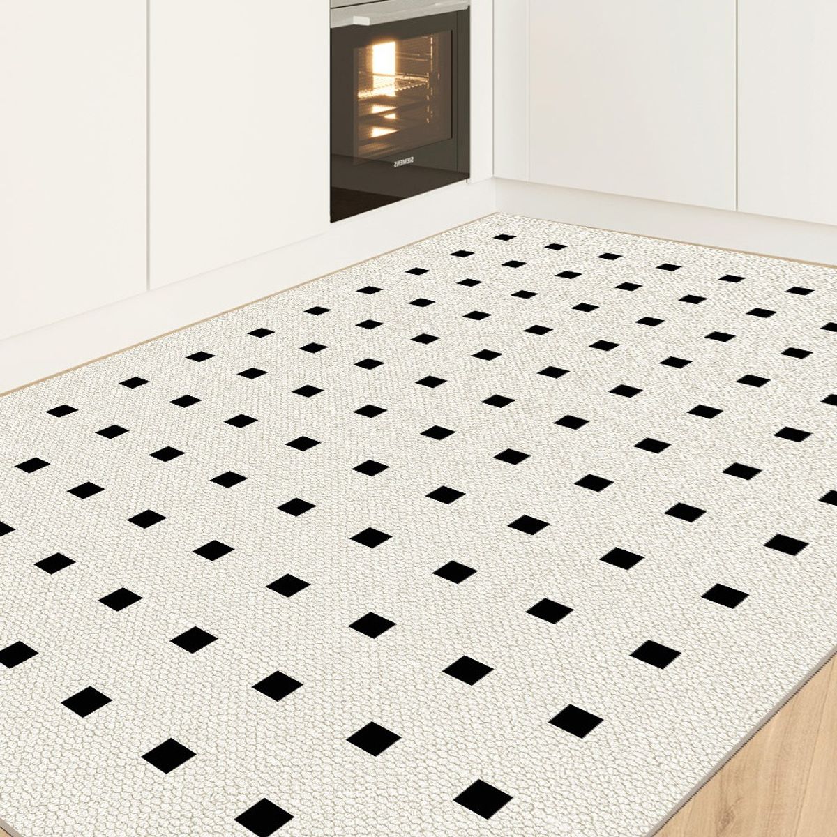 HOME NEAT - Alfombra Cuero para la Cocina Lavable tamaño - 60x180 cm