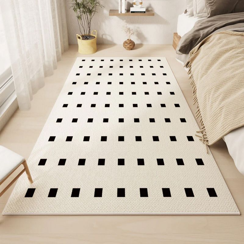 HOME NEAT - Alfombra Terciopelo para el dormitorio Lavable tamaño - 80x160 cm