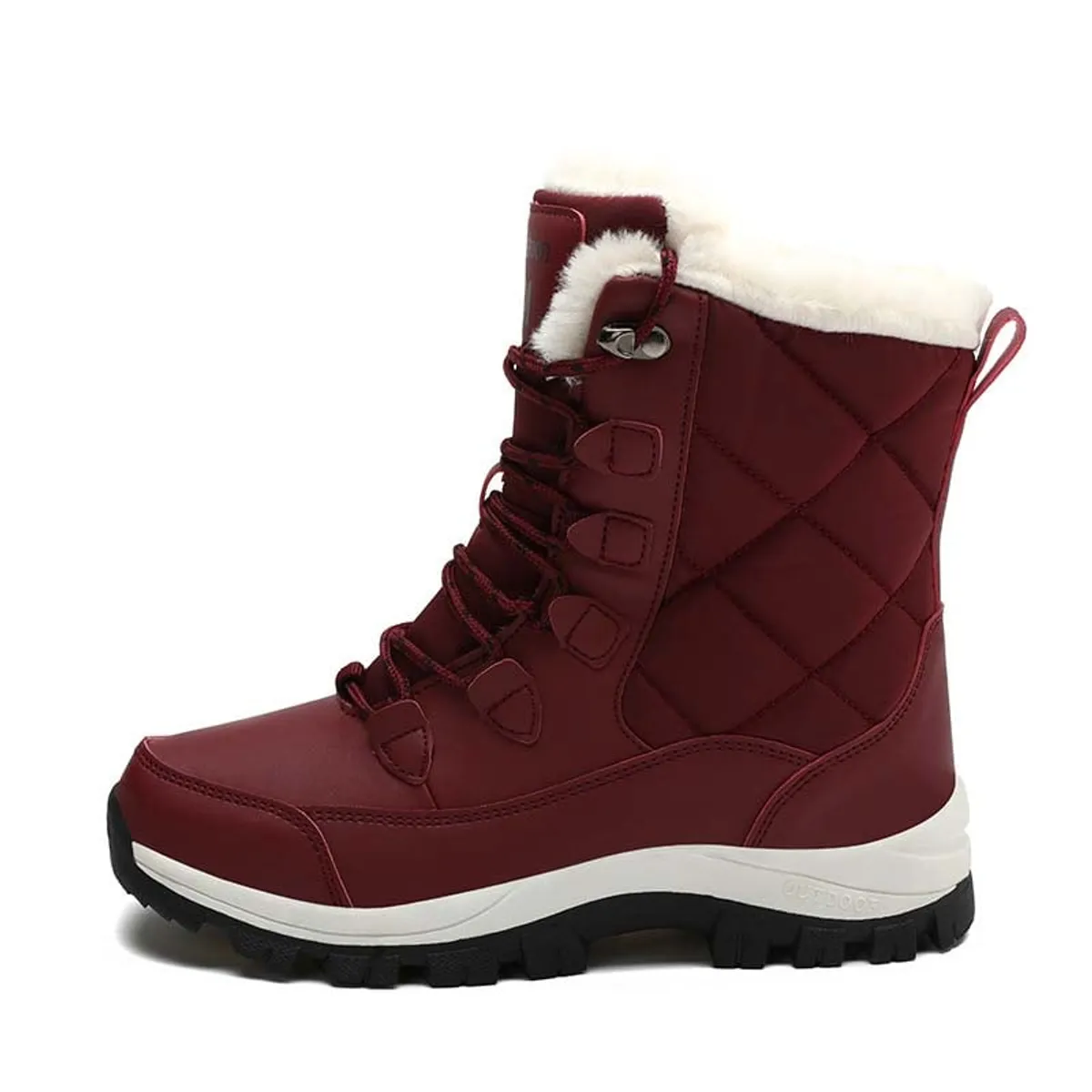 SHANDIAN - Bota temica chiporro mujer zapatos Negro