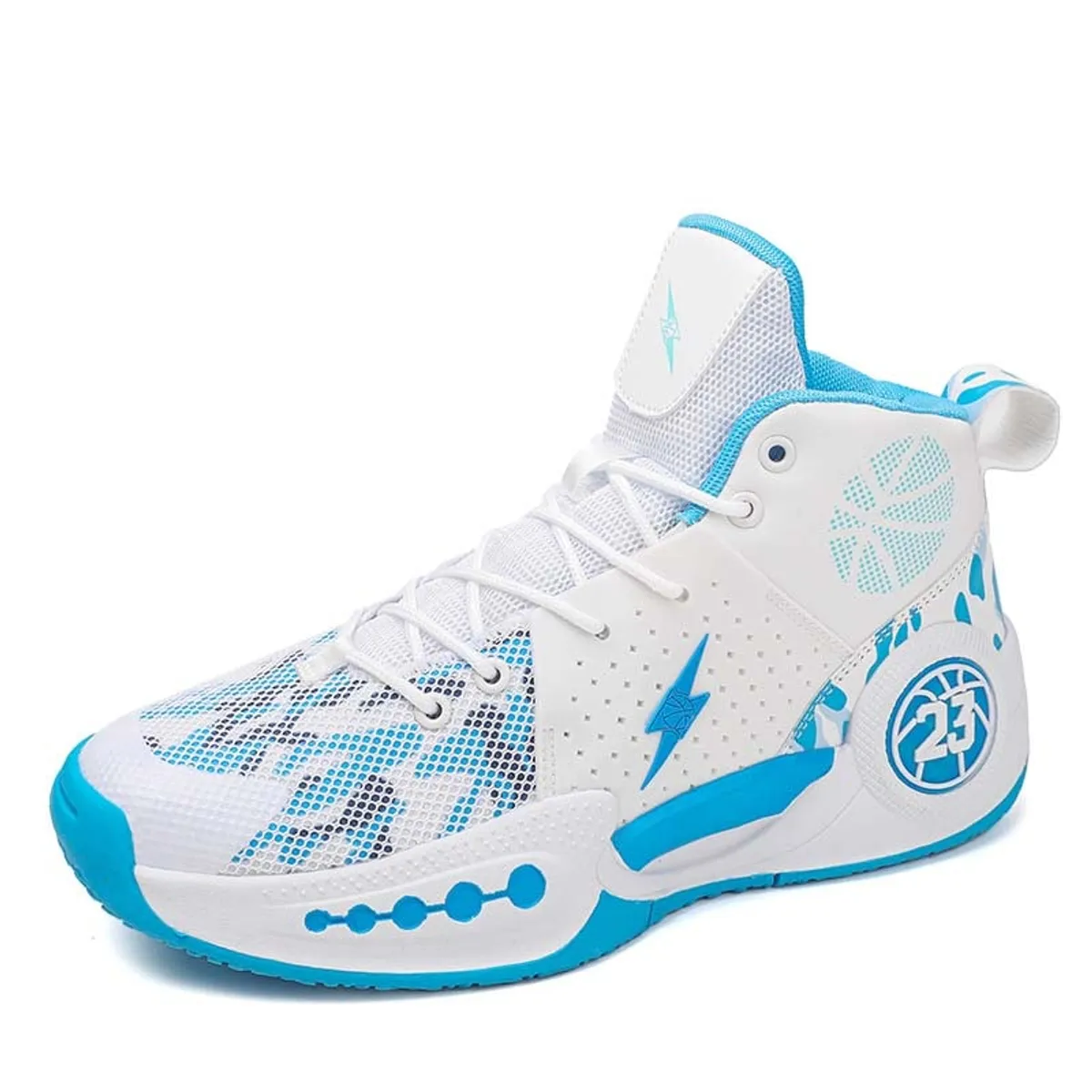 SHANDIAN - Zapatilla Básquetbol Hombre Baloncesto Negro