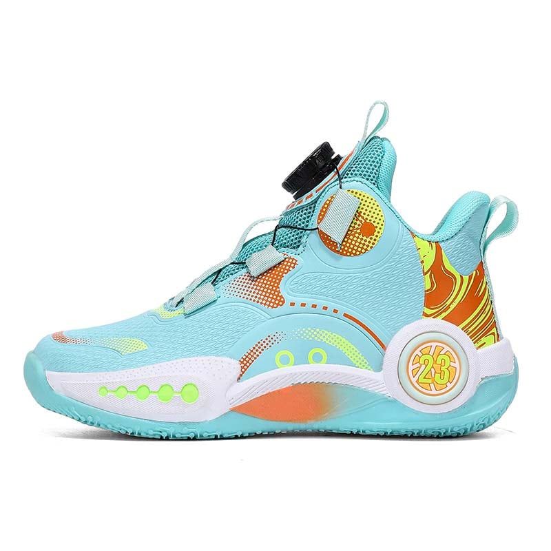 SHANDIAN - Zapatillas de BOA outdoor para niñas