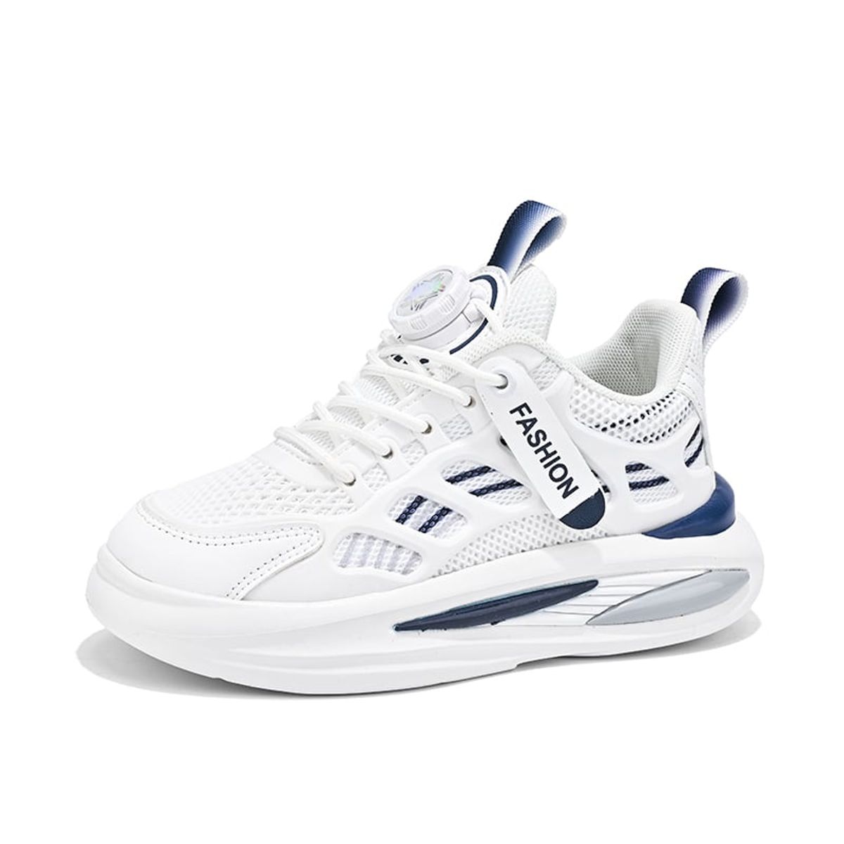 SHANDIAN - Zapatillas Running Plataforma Hombre Blanco-