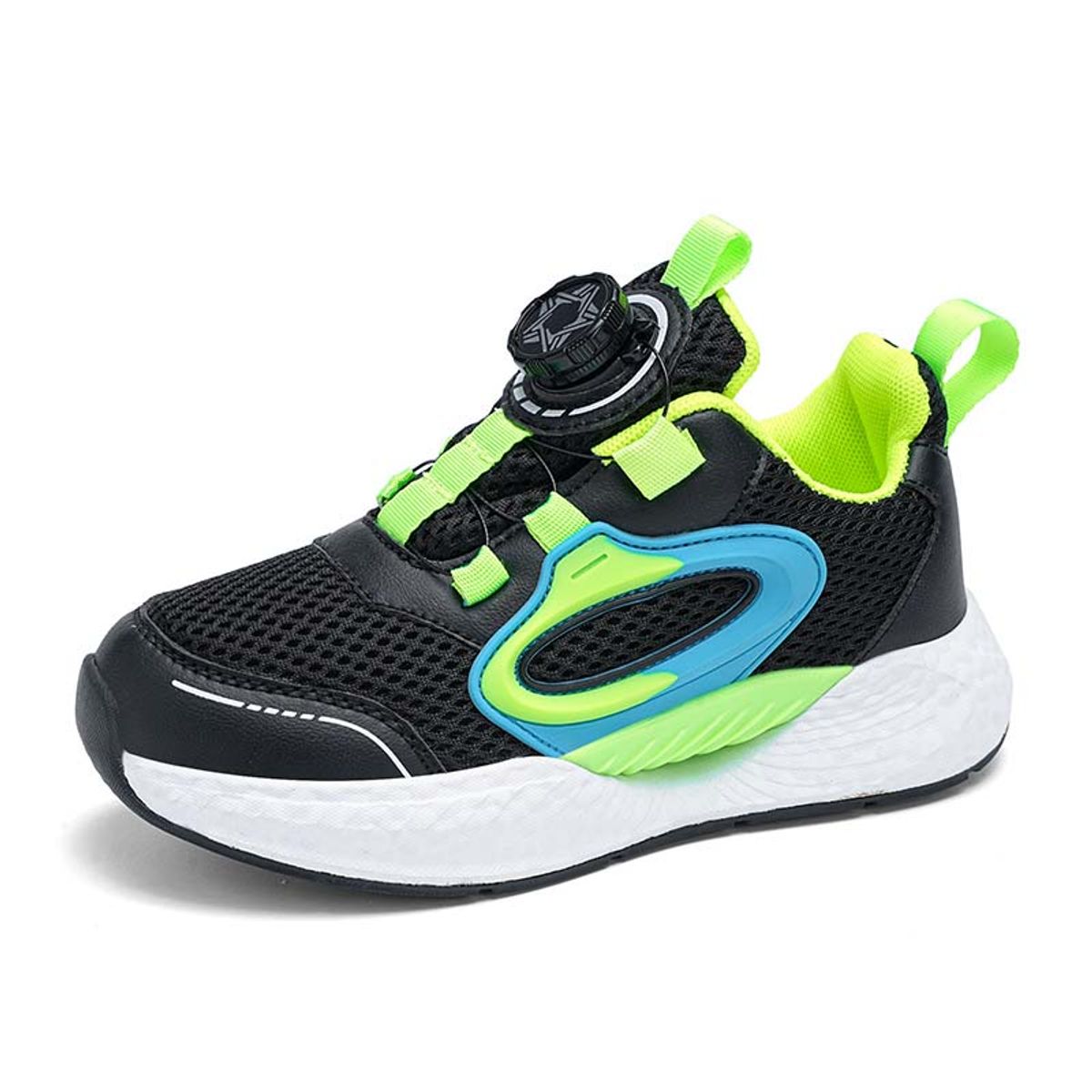 SHANDIAN - Zapatillas Gore Boa Deportiva Niños y Niñas Negro