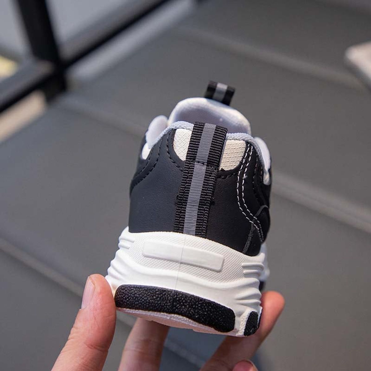 SHANDIAN - Zapatillas Gore Boa Deportiva Niños y Niñas Negro