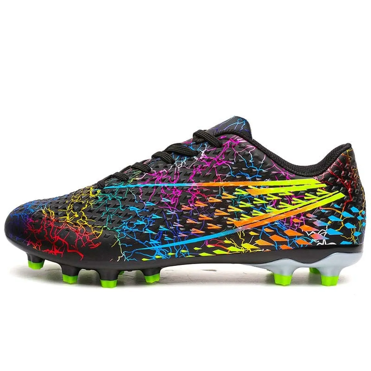 SHANDIAN - Zapatillas de Fútbol Hombre FG zapatos hombre Blanco