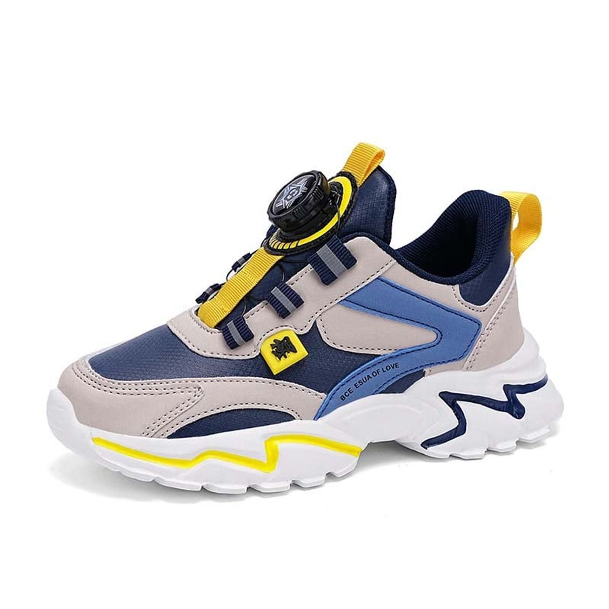 SHANDIAN - Zapatillas Gore Boa Deportiva Ni?os y Ni?as Azul