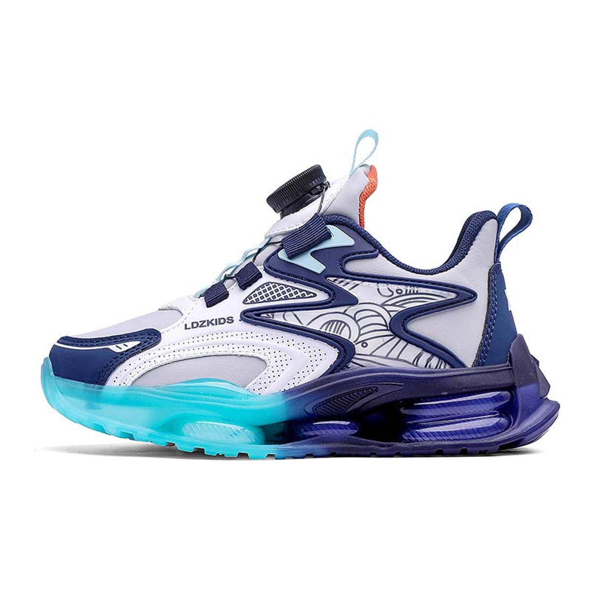 SHANDIAN - Zapatillas Gore Boa Deportiva Niños y Niñas Azul