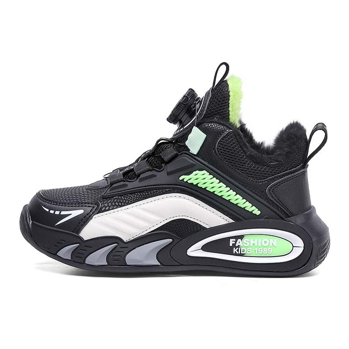 SHANDIAN - Zapatillas Gore Boa Deportiva Ni?os y Ni?as Negro