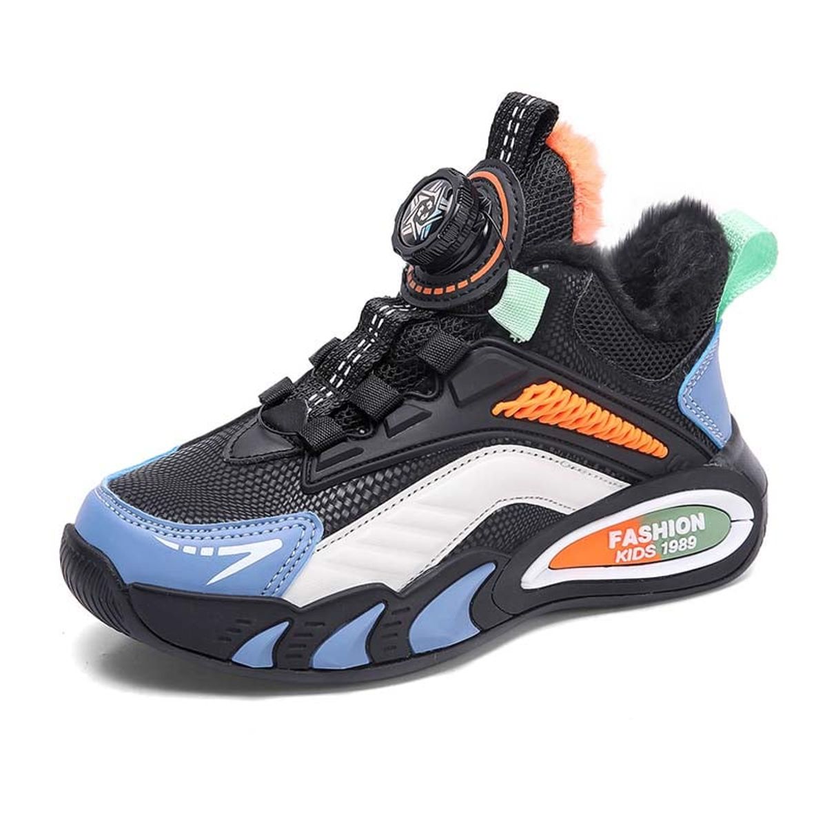 SHANDIAN - Zapatillas Gore Boa Deportiva Ni?os y Ni?as Negro
