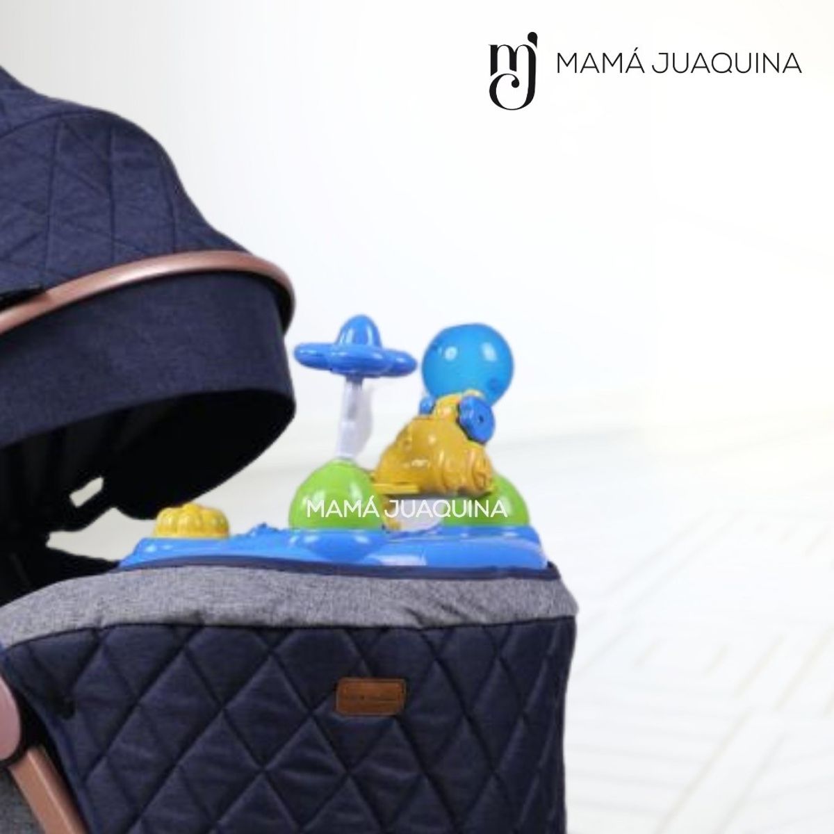 CONFORT - Coche Cuna Musical de Lujo «SUMMER DREAM» Blue